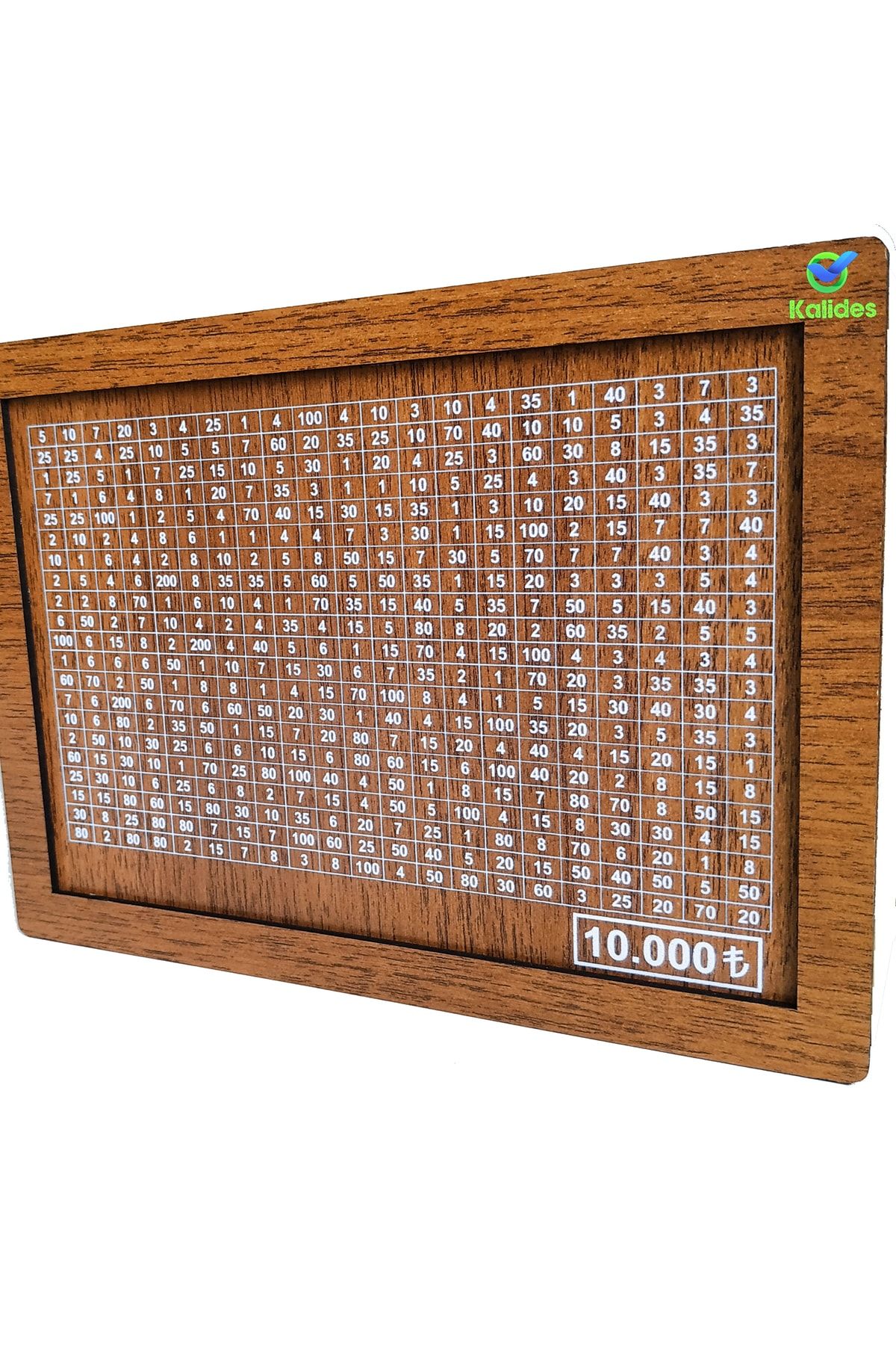 Parabox - 10.000tl Kumbara (KURULU) , Ahşap Para Biriktirme Hedef Kutusu - Hediyelik Ürünler