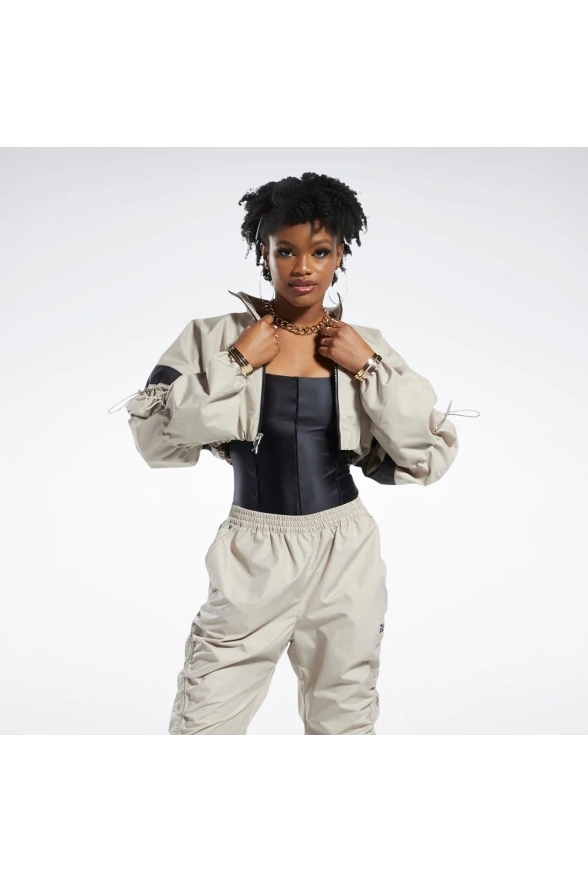 Reebok reflective sale jacket