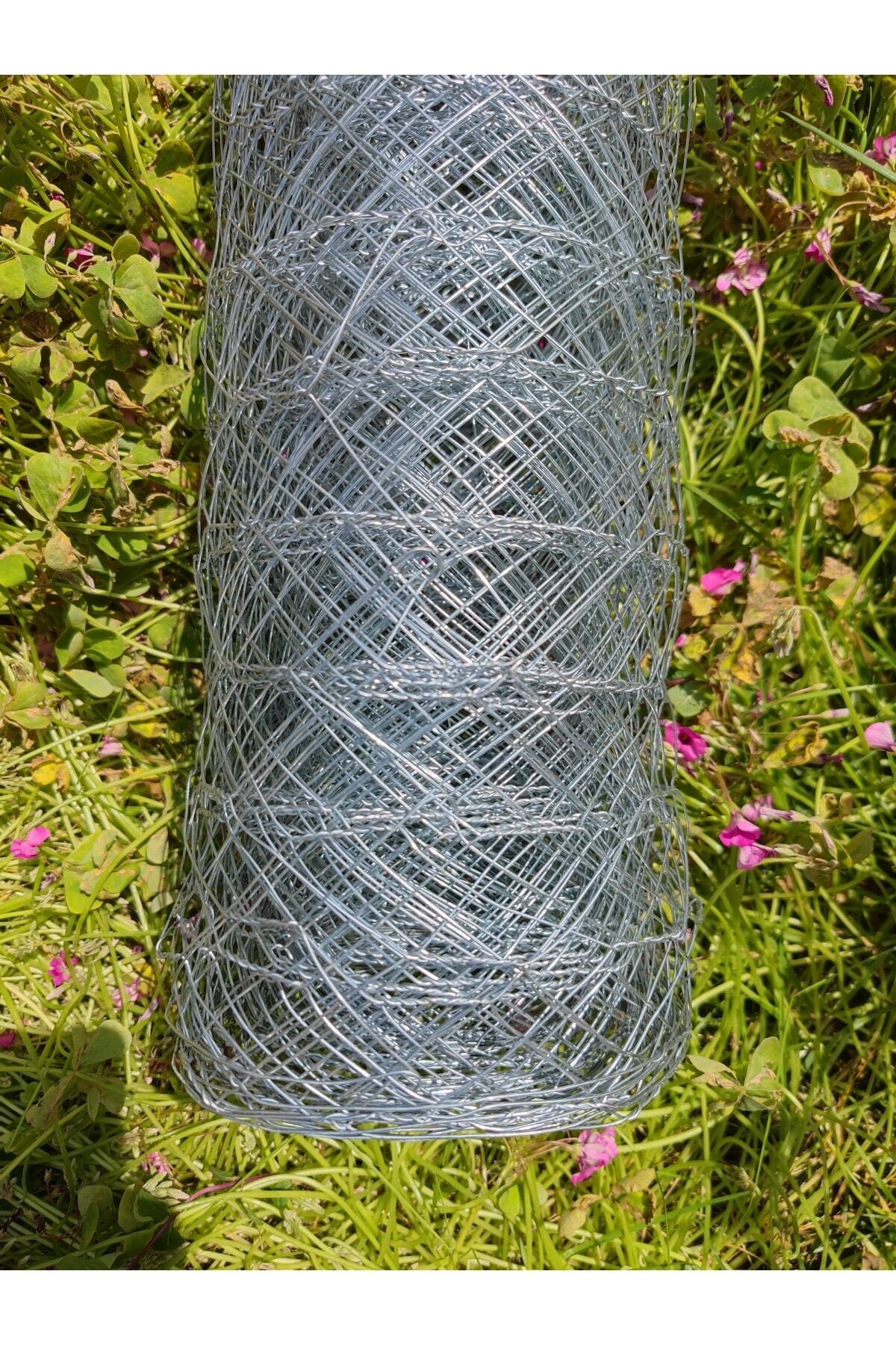 Bahçe Teli 1,5 Metre Yükseklik , 20 Metre Uzunluk ( Çap 1.1mm. / Gözaralığı 7x7 Cm. ) 2