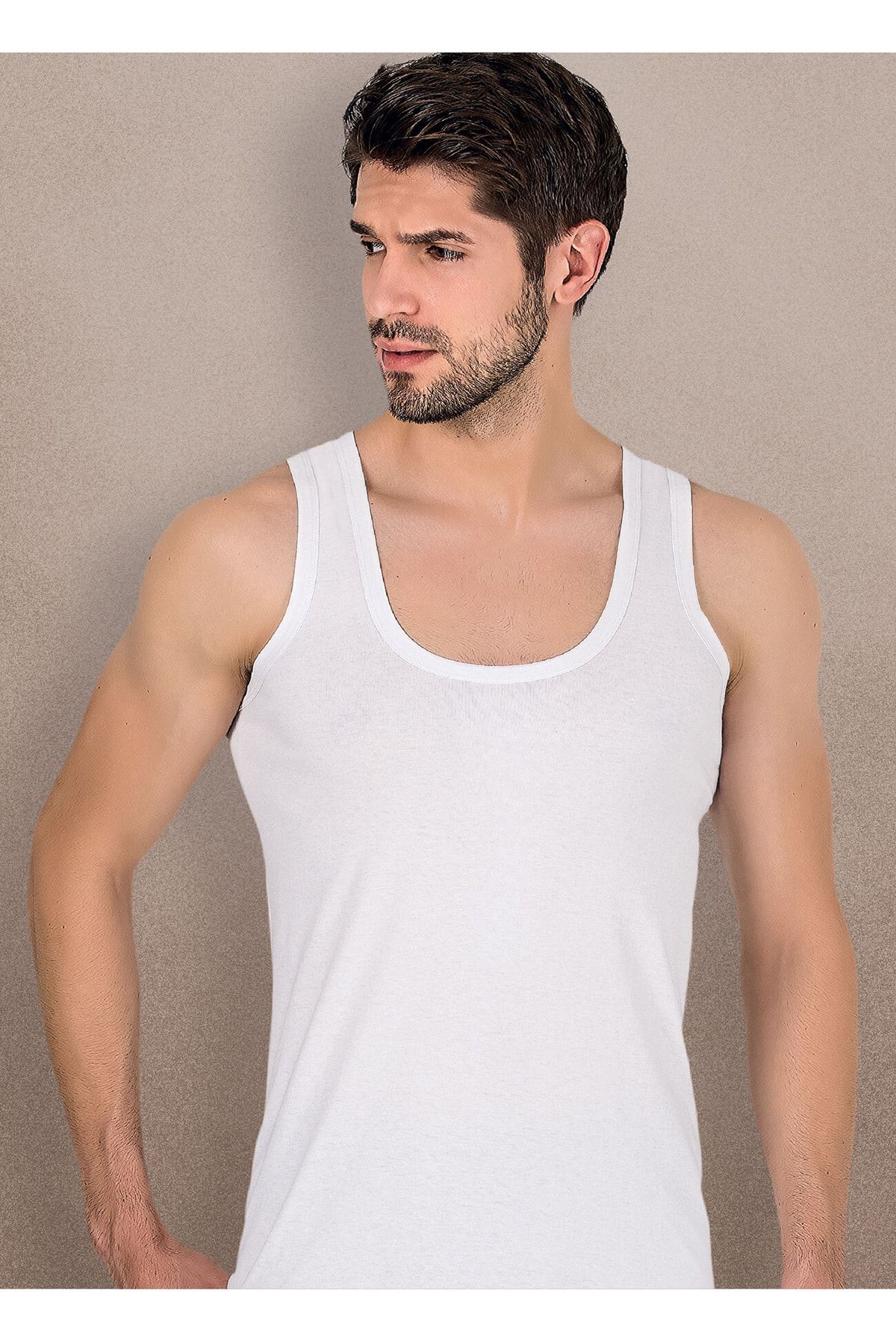 ali altun PRENS çamaşırları-Men's Cotton Tank Top - 2 Pieces 1