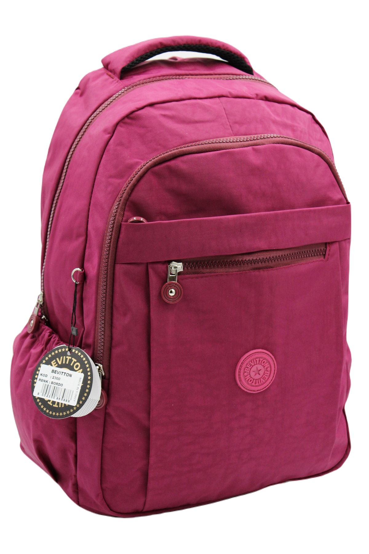 Dark online red backpack
