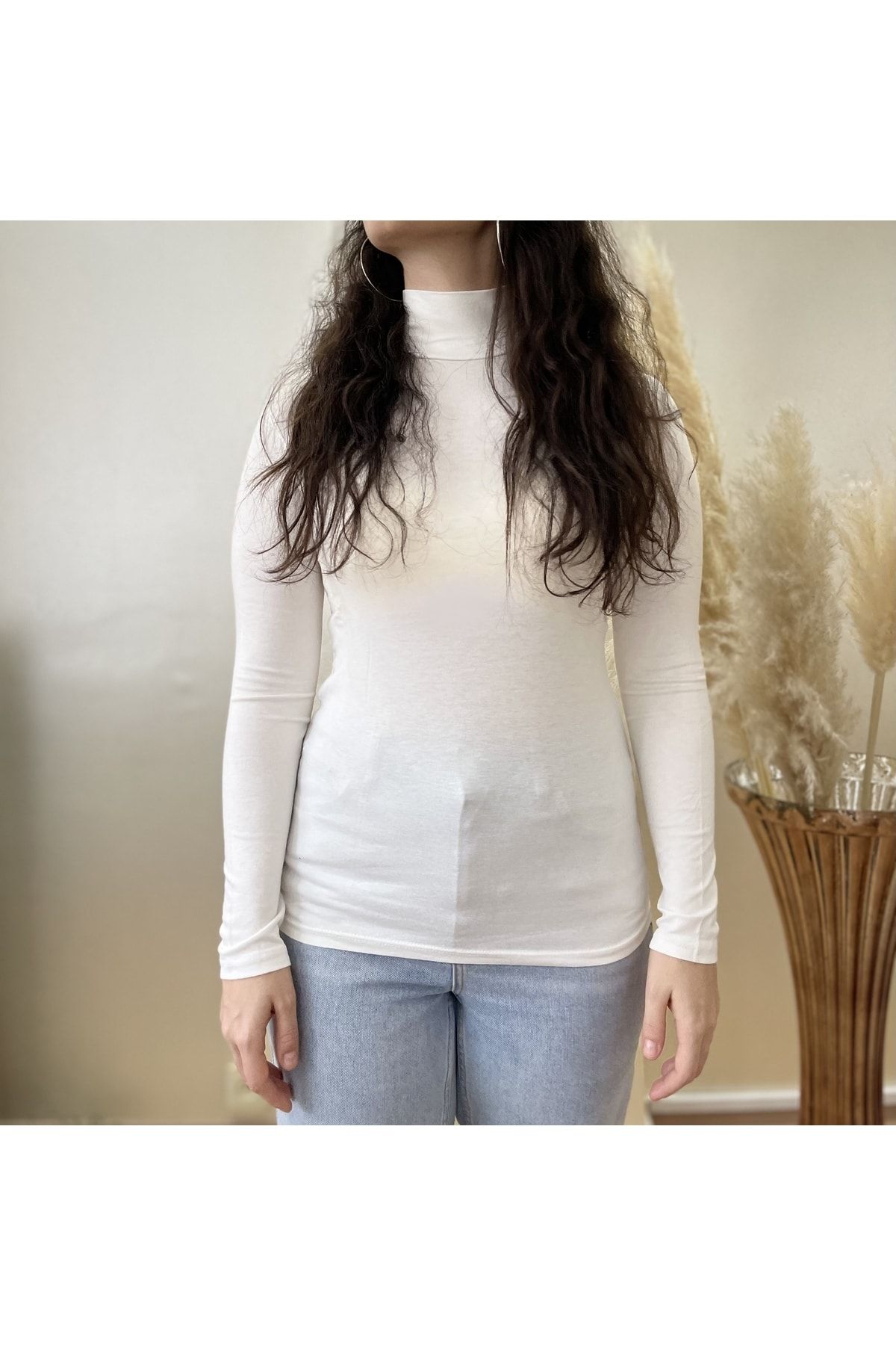 Half turtleneck 2025 long sleeve