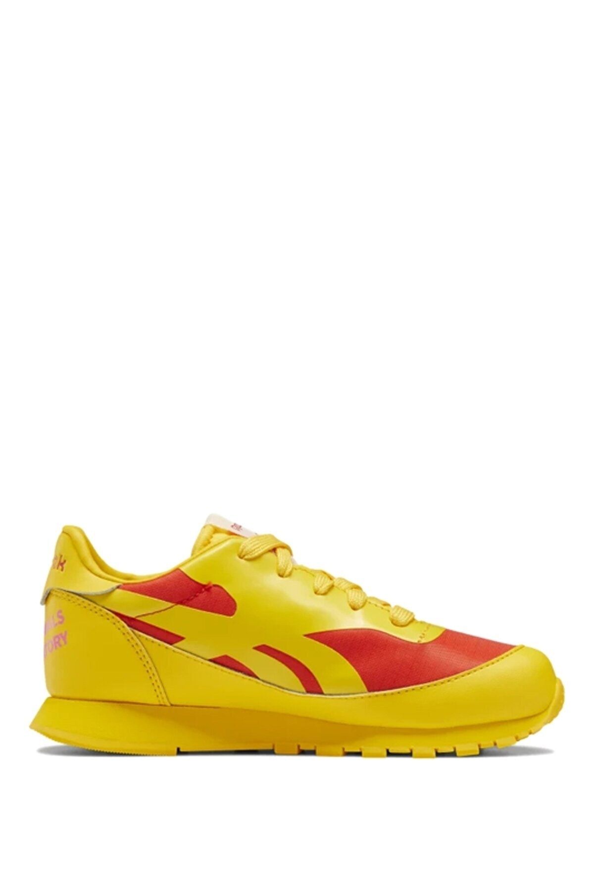 Reebok کفش ورزشی کلاسیک چرمی زرد یونیسکس