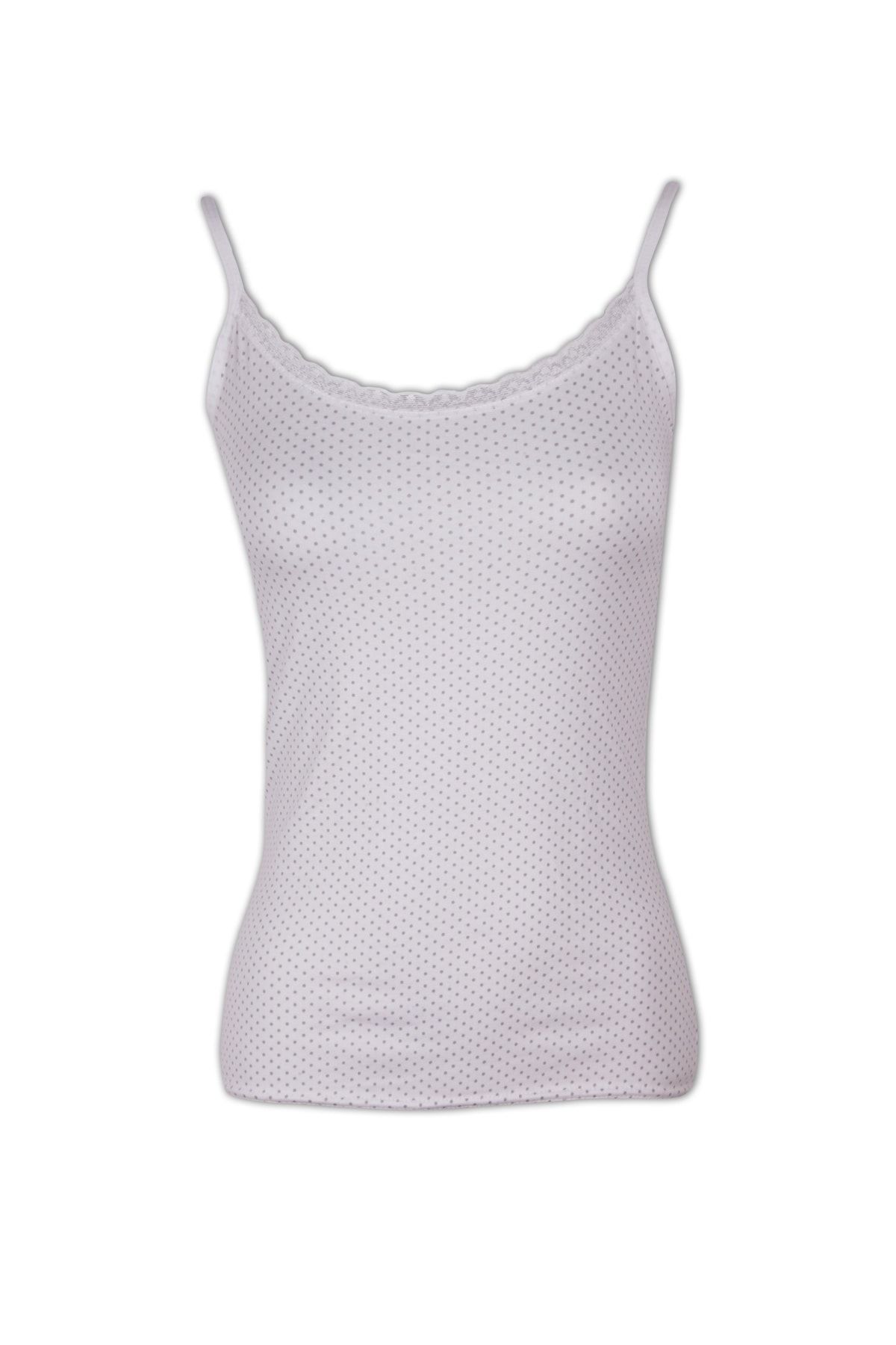 100 cotton spaghetti top strap tank top
