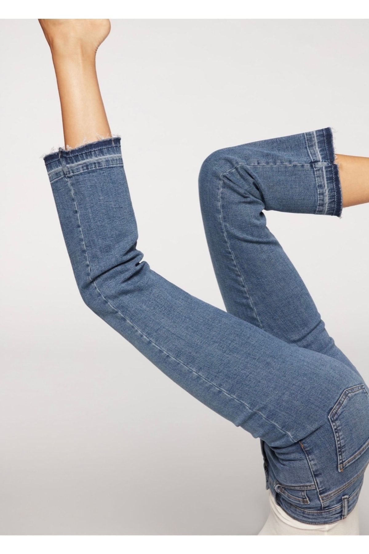 Calzedonia MATERNITY - Jeggings - blu jeans/dirty denim 