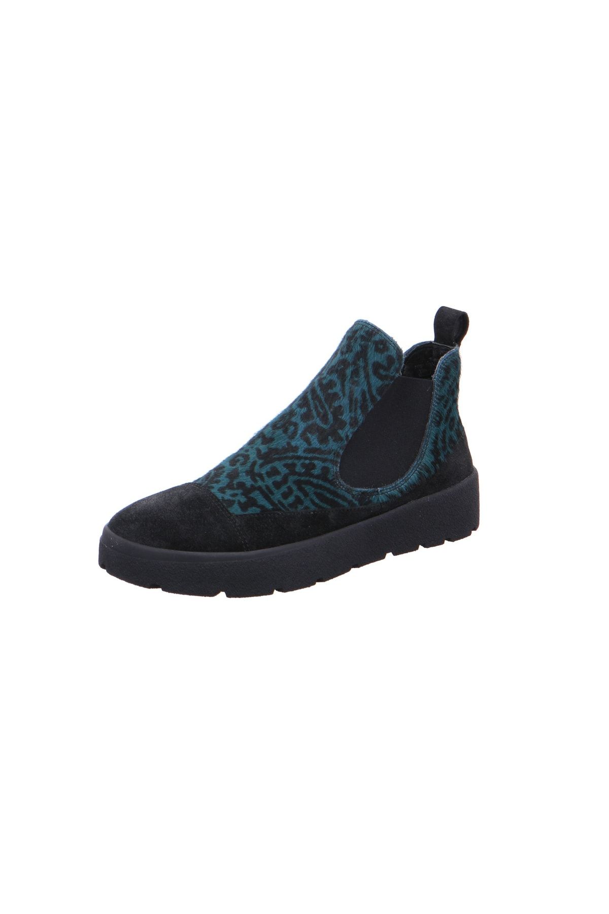Think! Stiefelette Schwarz Flacher Absatz Fast ausverkauft