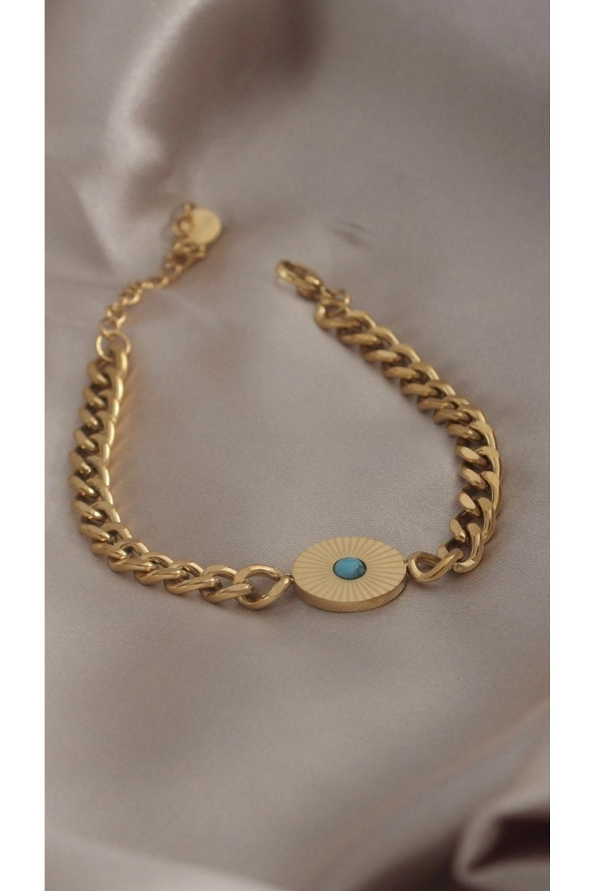 defneaccesories Bracelet Gold colored Natural Stone Trendyol