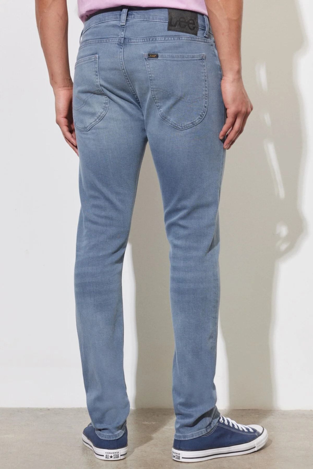 شلوار جین آبی مردانه Slim Fit Skinny Leg Blue L719026UQ Lee