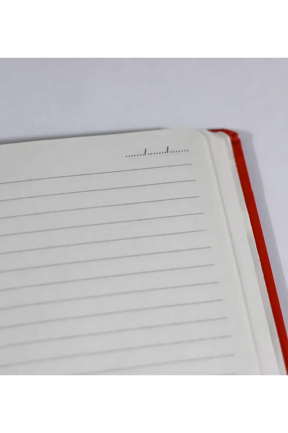 vegahediye v vega-Red Color Covered Elastic Lined Notebook, Notepad 2