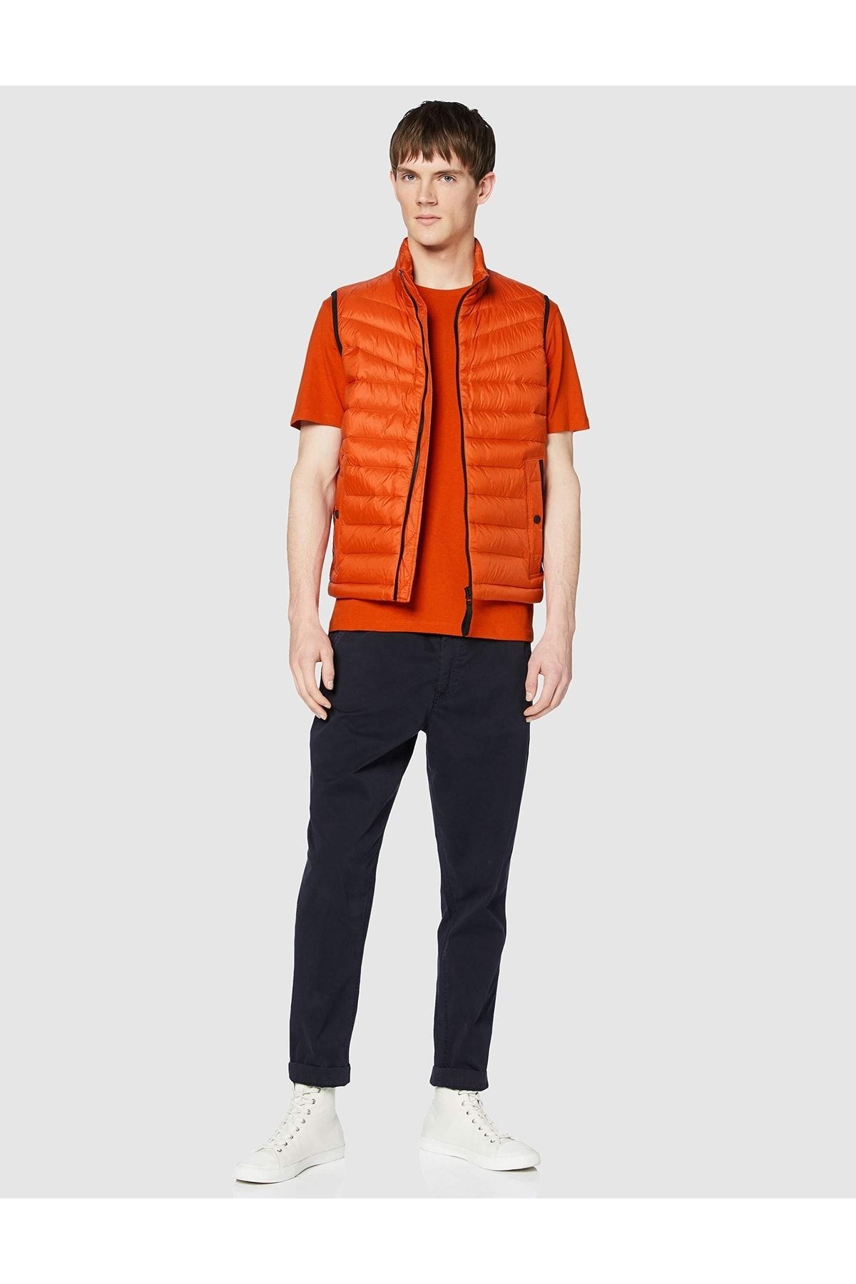Hugo Boss Hemd Orange Regular Fit Fast ausverkauft