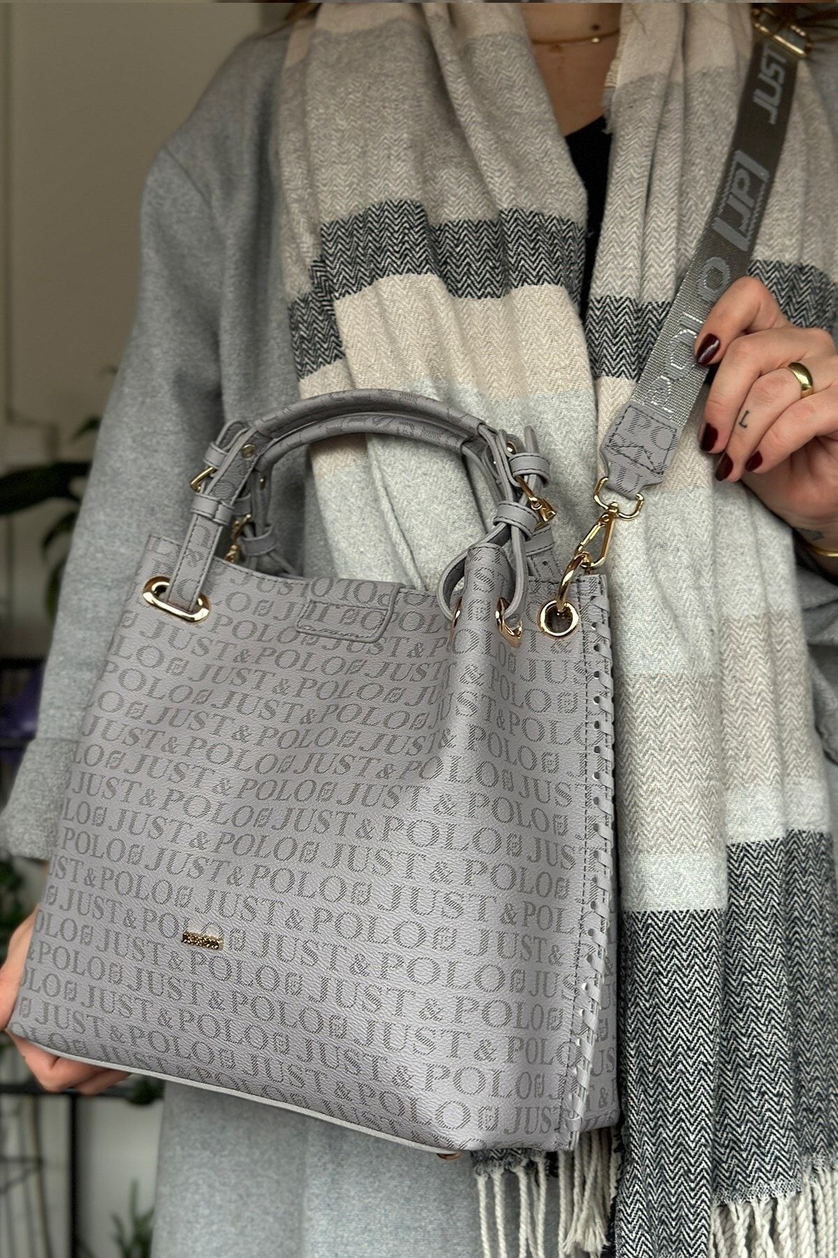Grey purse new arrivals
