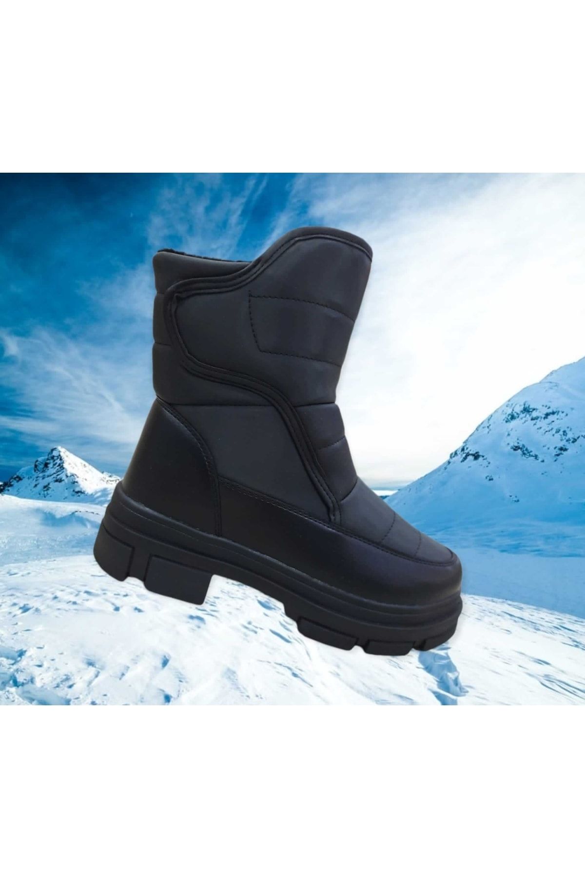 Mens velcro snow boots store