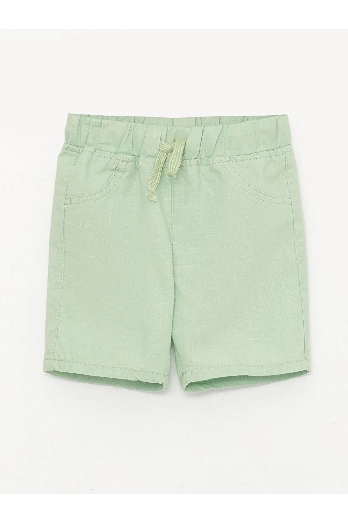 LC Waikiki-Lcw Baby Basic Baby Boy Shorts with Elastic Waist 1