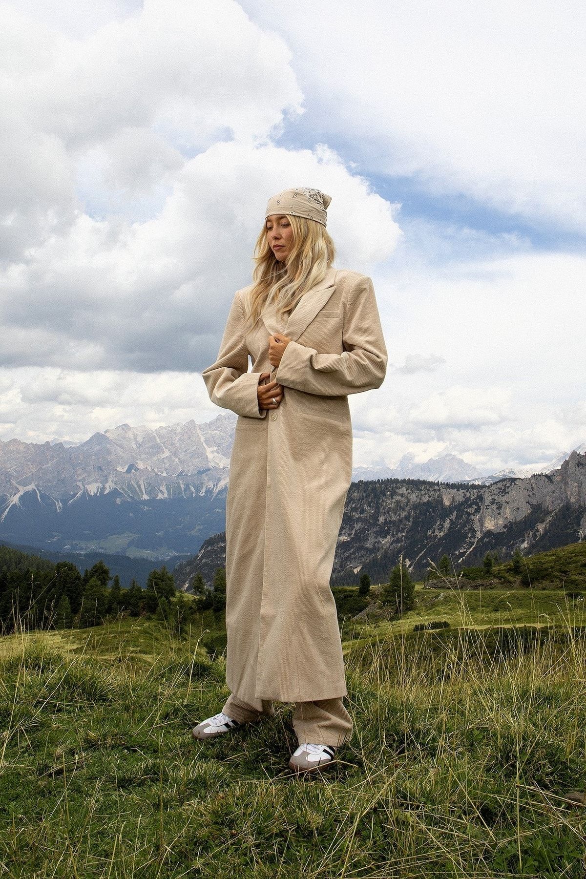 NA-KD Mantel Beige Parka