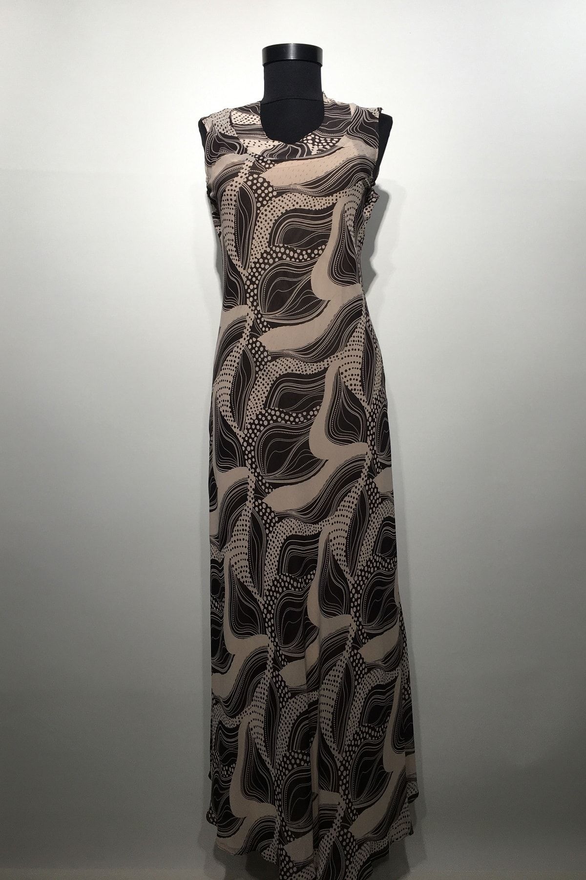 BERRİNMİLLA-Women's Suit Bolero Patterned Satin Dress 2