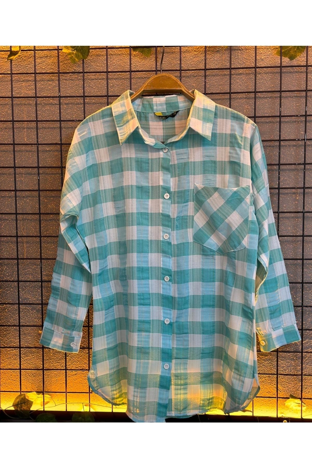 Off the best sale shoulder plaid shirt