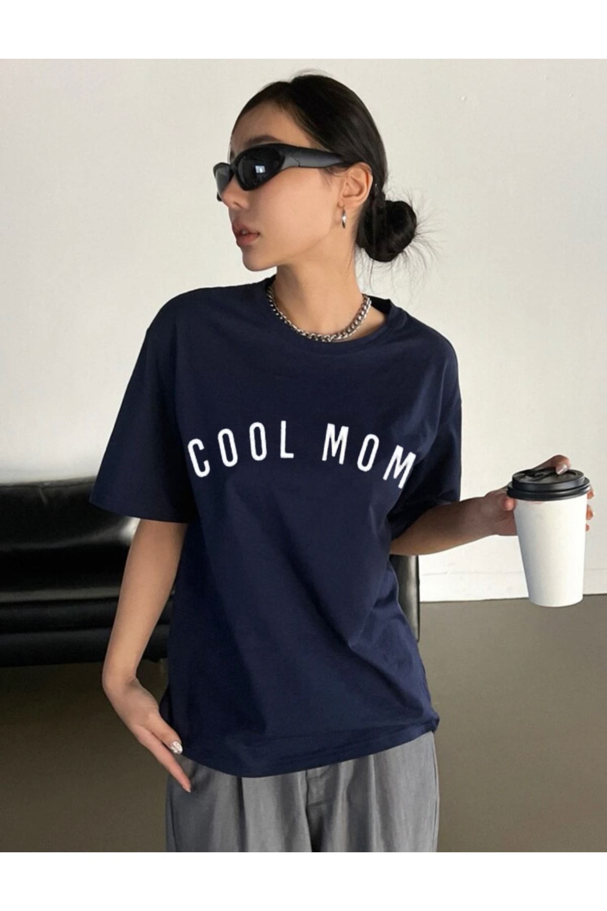 Футболка с принтом «Мой блог Cool Mom» для мам ts-coolmom