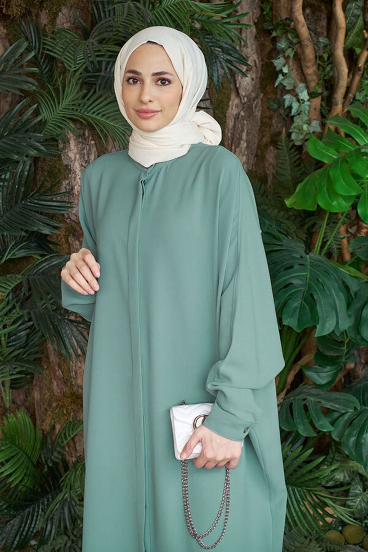 Mint abaya cheap