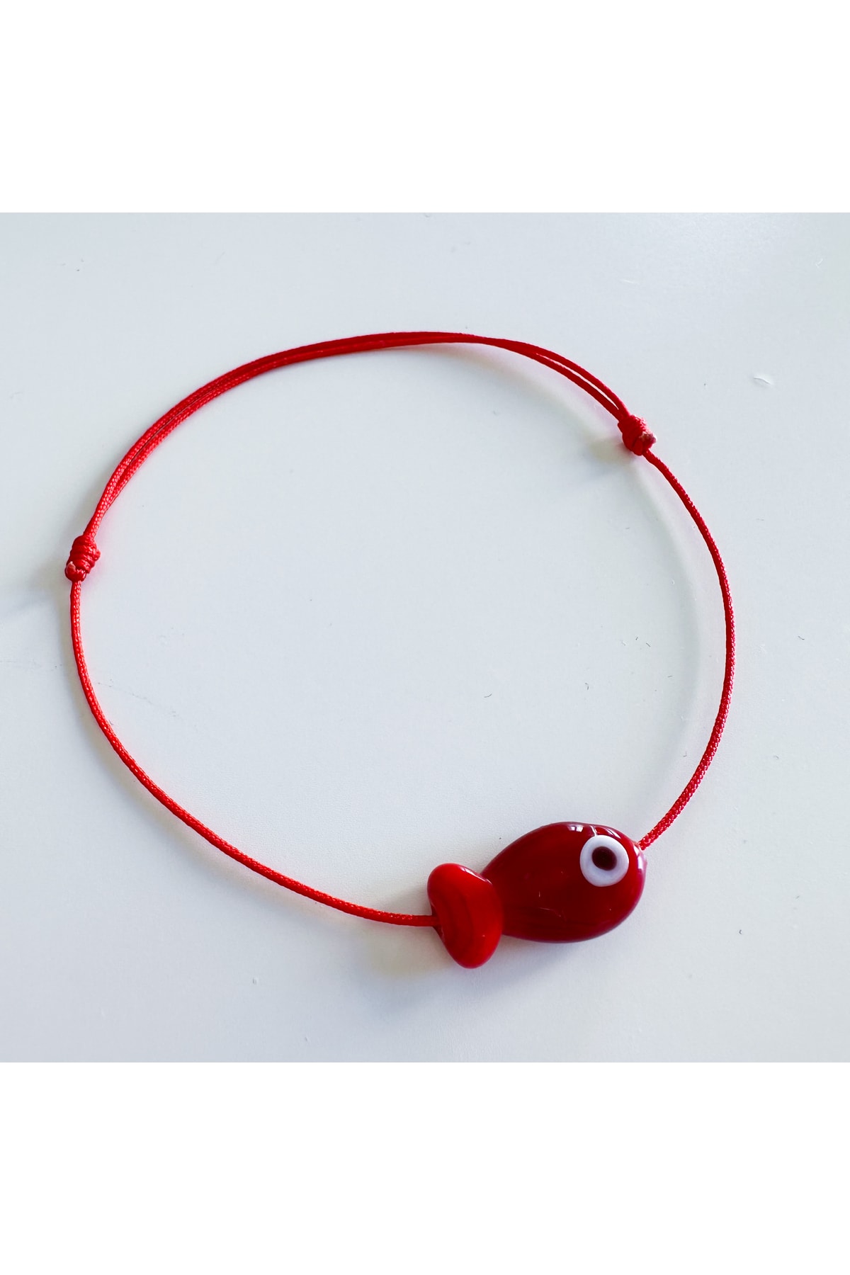 CHARMLUCKY Murano Kırmızı Balık Halhal