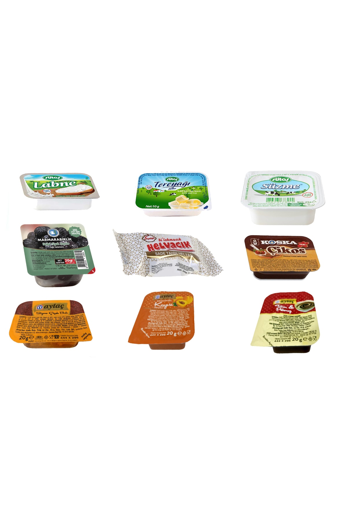 Aytaç Kahvaltılık Piknik Mega Set 9 Çeşit 10 Set