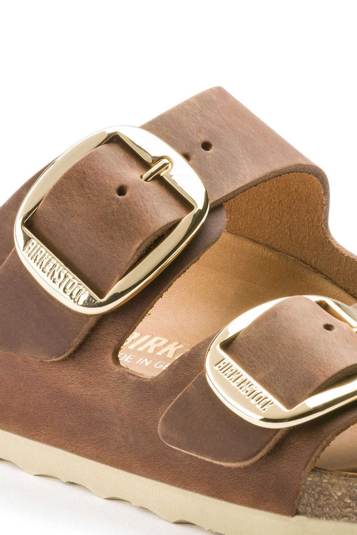 دمپایی بیرکن استاک زنانه پارچه نارنجی  راسته      کژوال/روزمره | Birkenstock 1011073 DE - تصویر 6