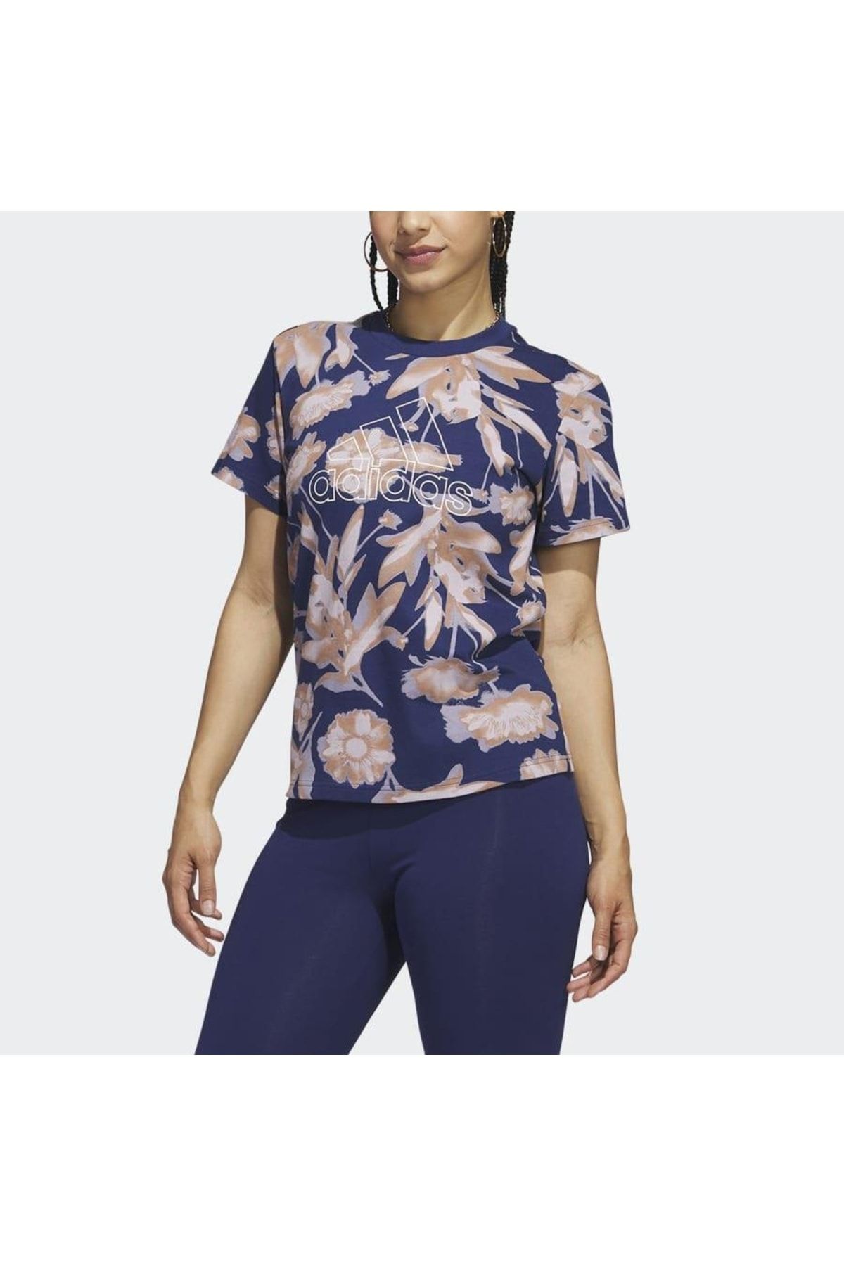 adidas W Blom Aop G Tee Women s Sports T Shirt Ht3138