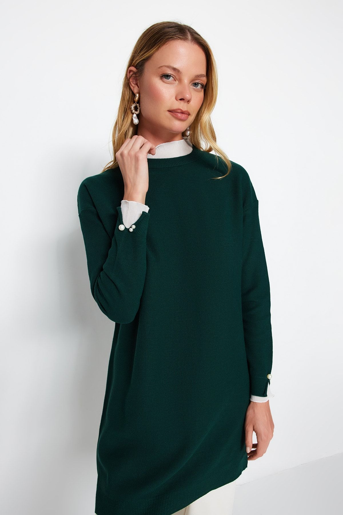 Dark green deals jumper