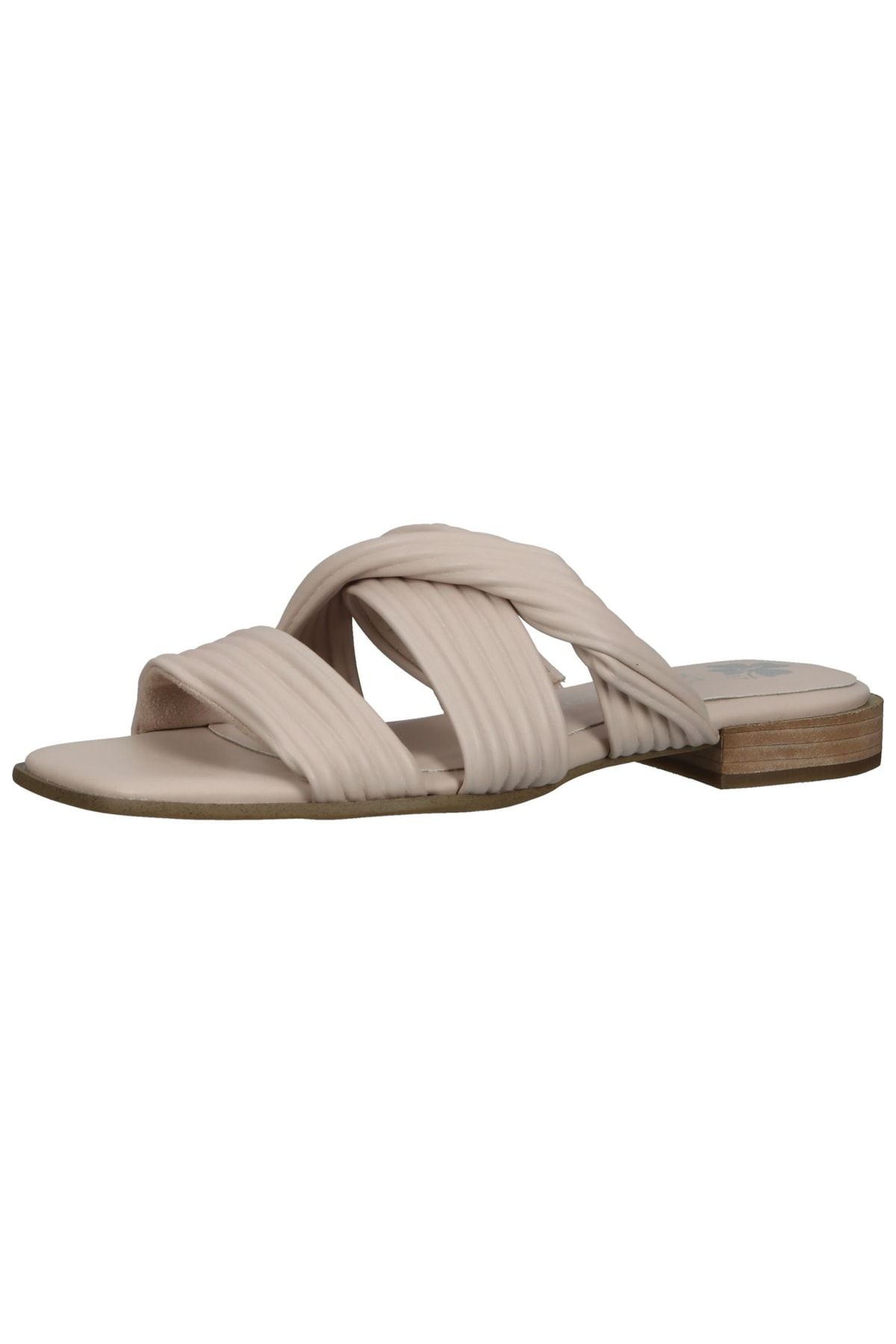 Marco Tozzi Hausschuh Beige Blockabsatz Fast ausverkauft