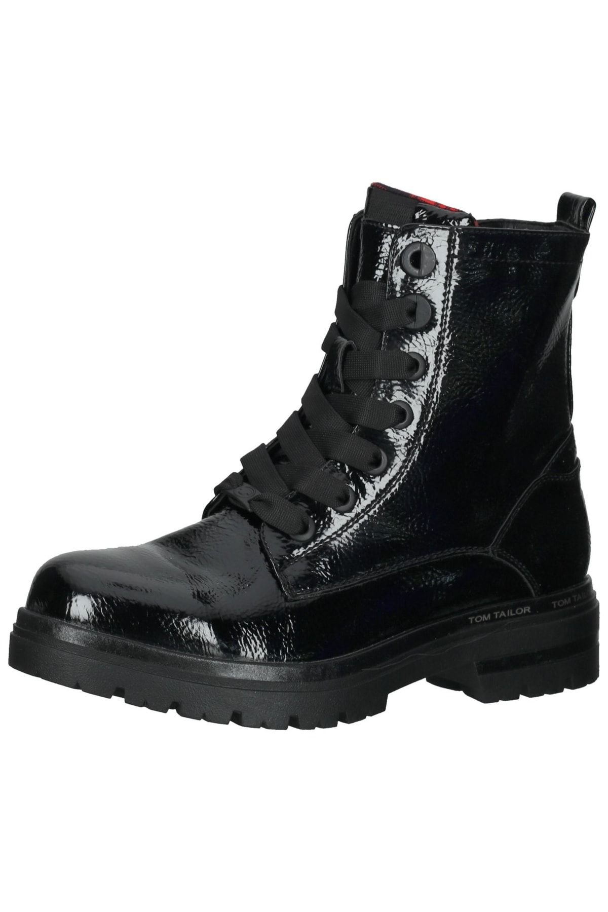 Tom Tailor Stiefelette Schwarz Blockabsatz Fast ausverkauft