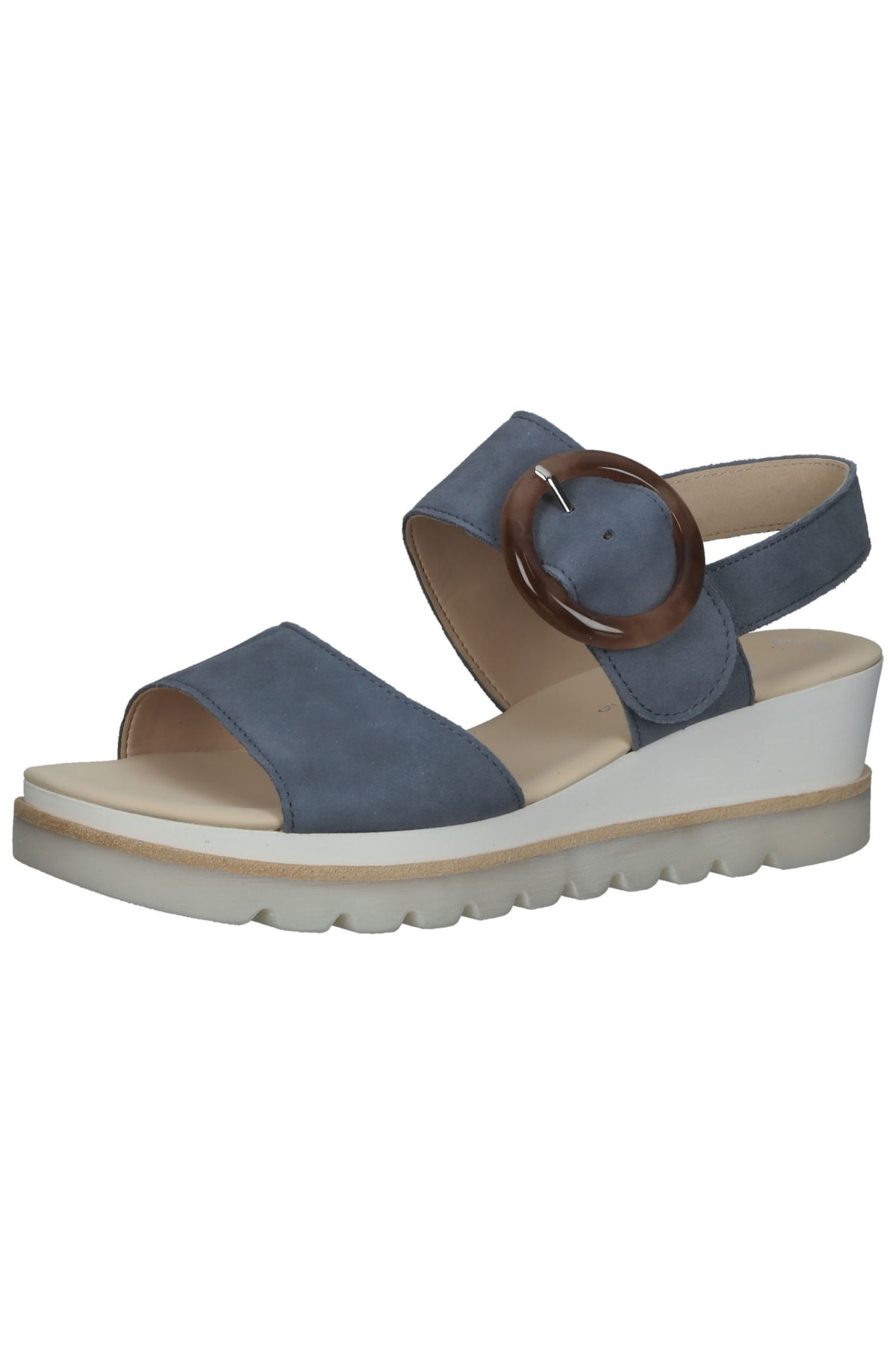 GABOR Sandalette Blau Keilabsatz Fast ausverkauft