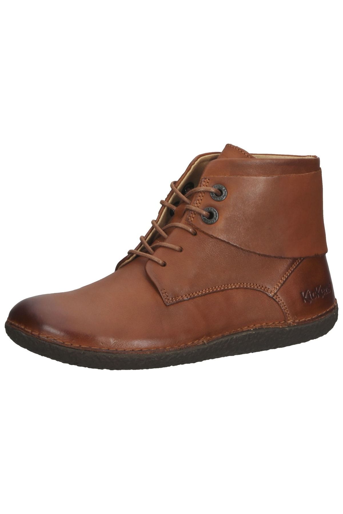 Kickers Stiefelette Braun Flacher Absatz Fast ausverkauft