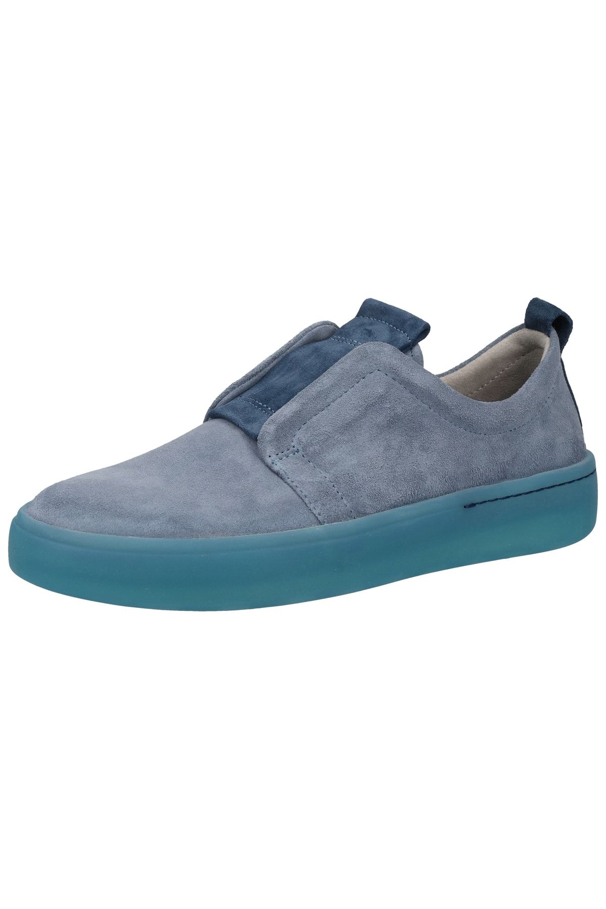 Think! Sneaker Blau Flacher Absatz Fast ausverkauft