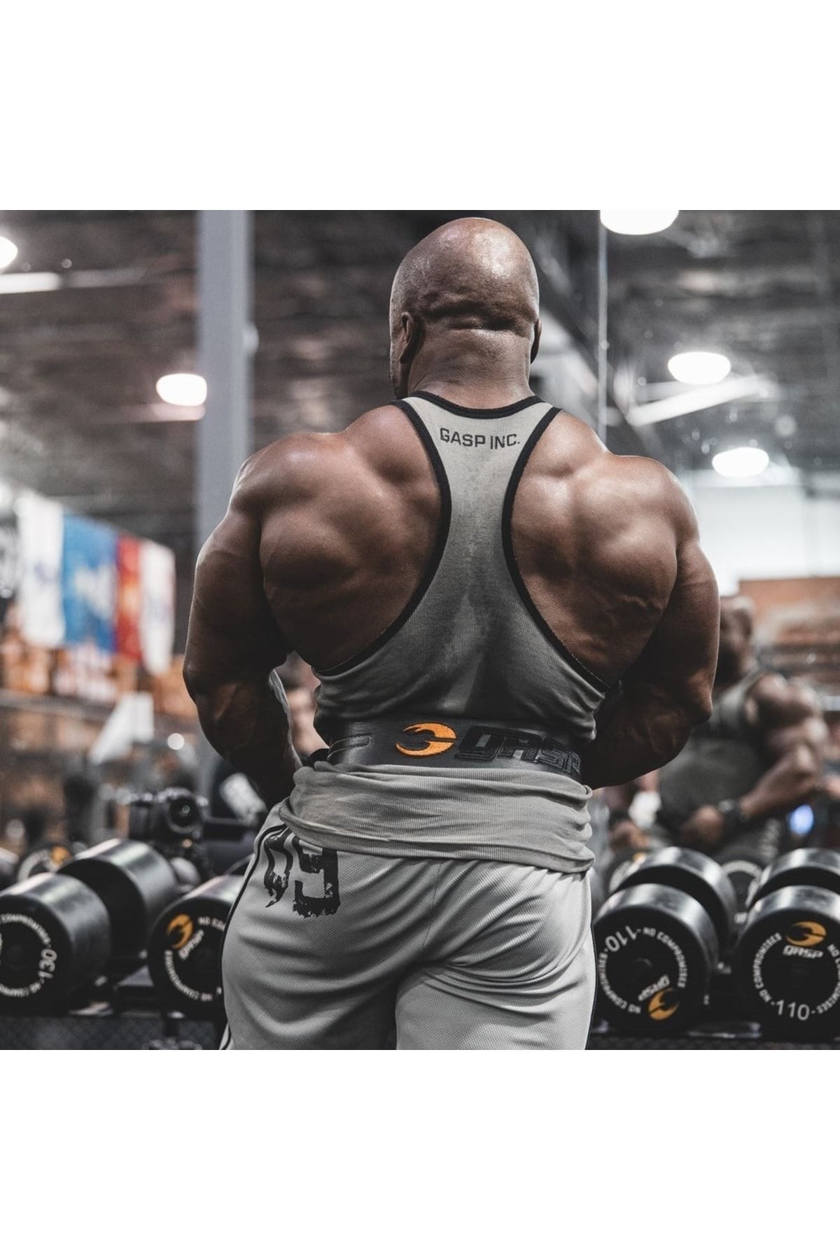 GASP-Ribbed T-back Tank Top 5