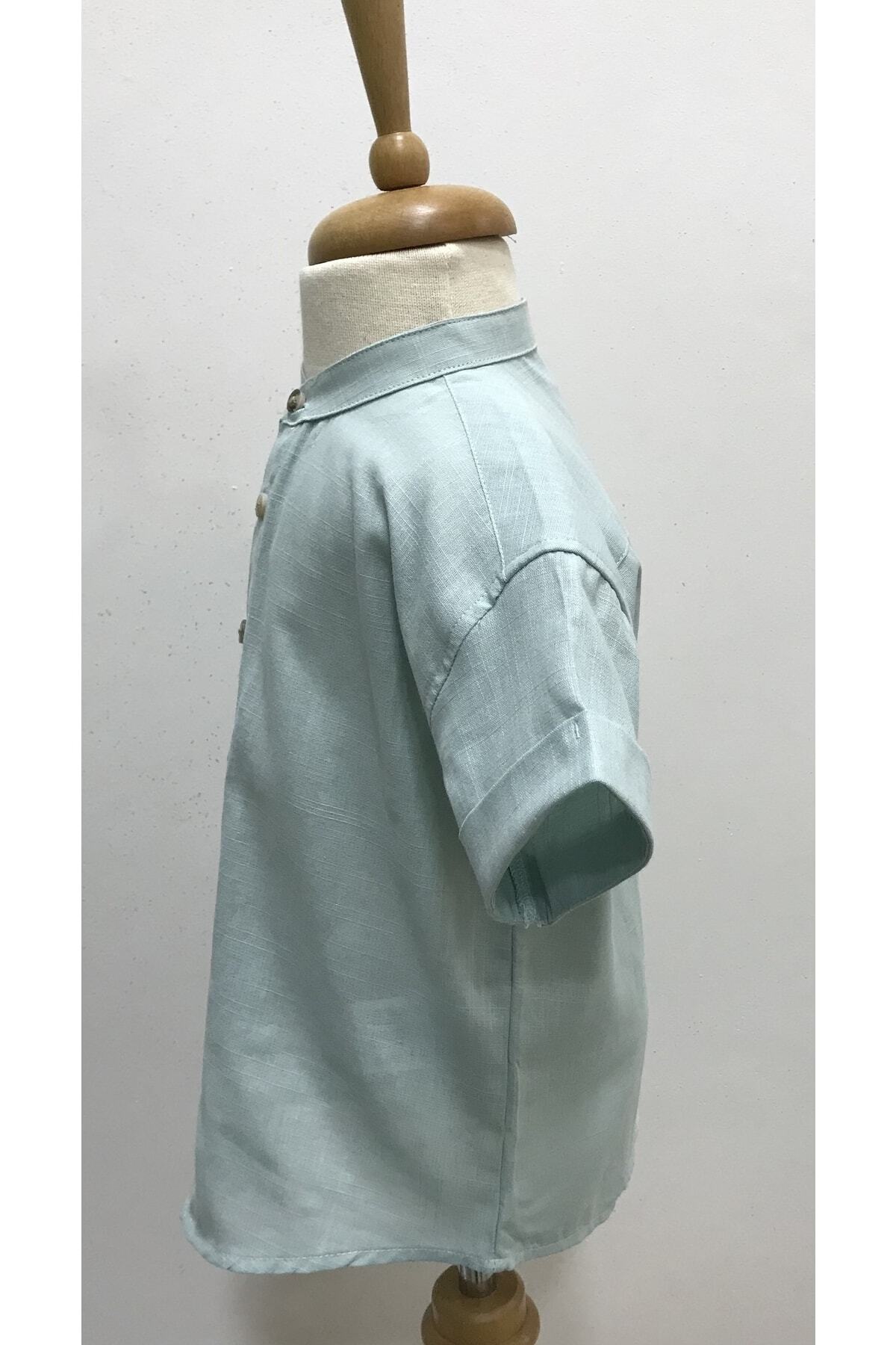 çikoby Erkek Bebek Hakim Yaka Gömlek fotoğrafı 2 (önizleme)