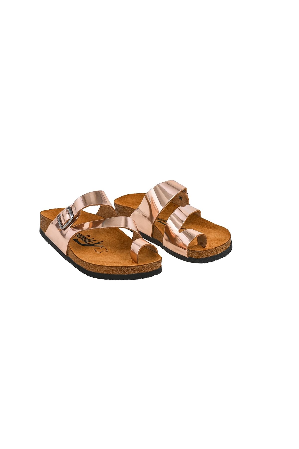 Moosefield-Unisex Genuine Leather Slippers 3