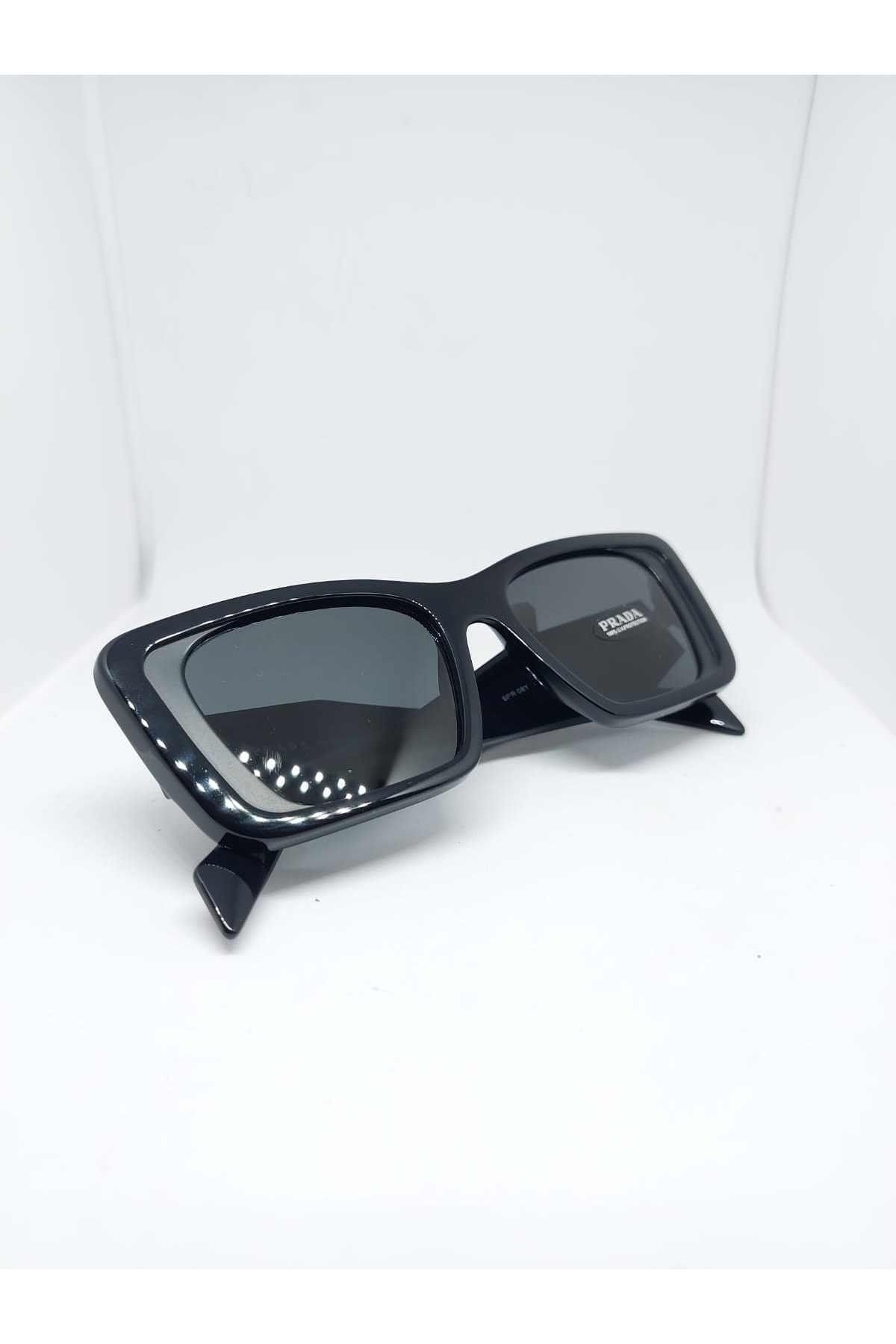 عینک آفتابی مشکی زنانه 08ys 1ab5s0 اورجینال Prada