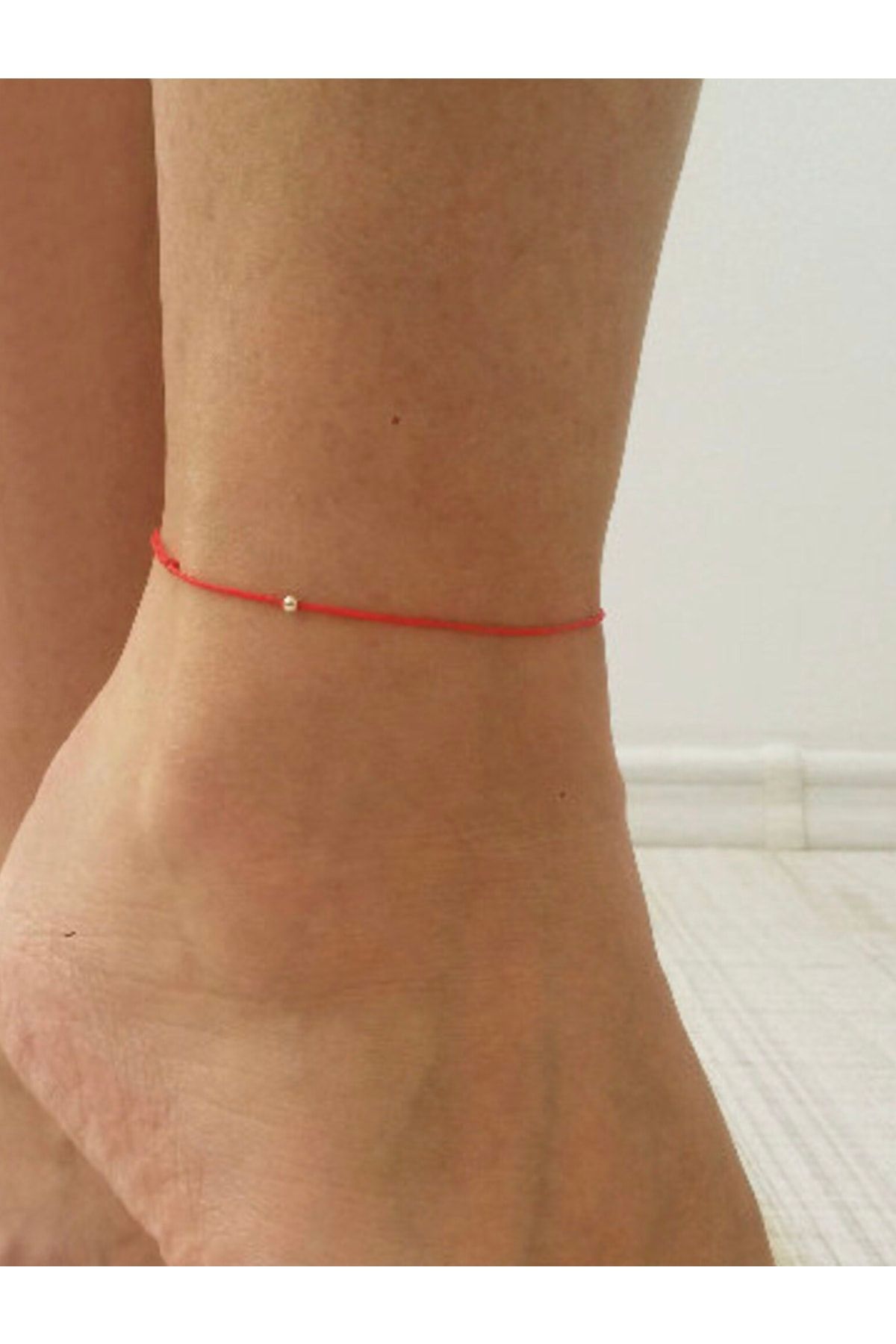 Red clearance ankle bracelet