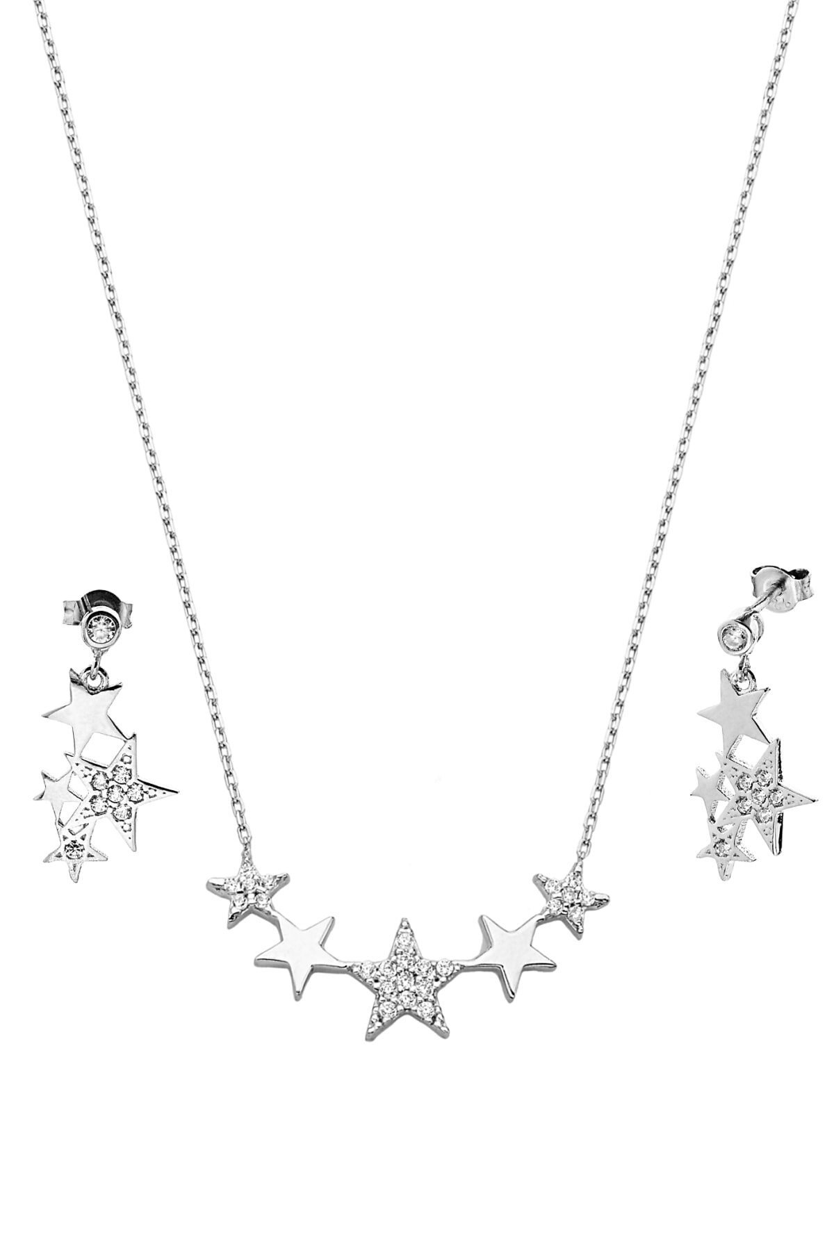 Argentum Concept 925 Ayar Gümüş Samanyolu Yıldızlar Set- 67021302