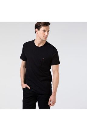 Erkek Siyah T-shirt V61317T