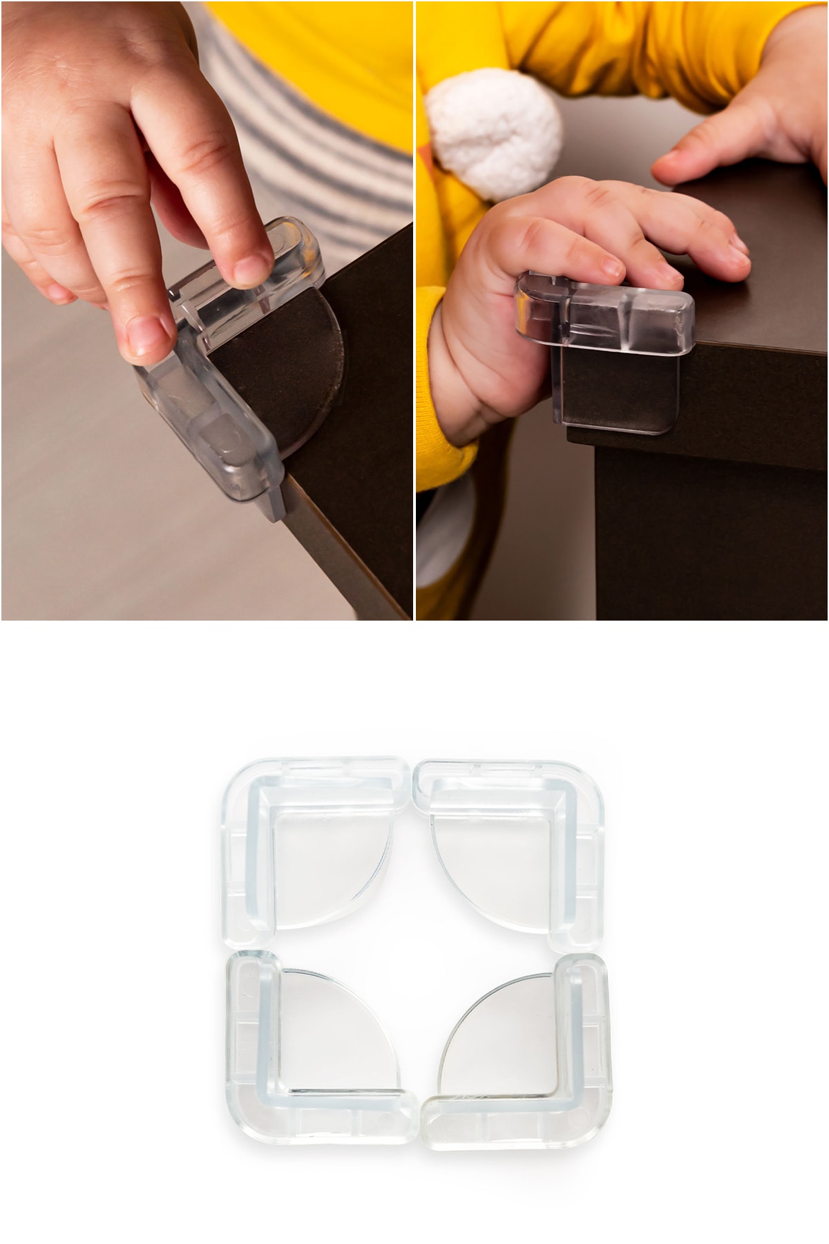 İdeal Baby 8 Adet Köşe Koruyucu + 8 Adet Priz Kapağı + 8 Adet Mini Çok Amaçlı fotoğrafı 4 (önizleme)