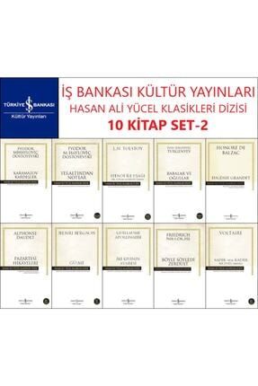 Iş Bankası Hasan Ali Yücel Klasikler Dizisi 10 Kitap Set 2 Dostoyevski-tolstoy-turgenyev-balzac İŞHAY10KİTAP2