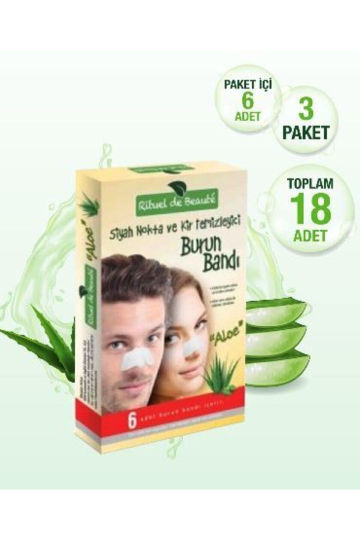 Rituel De Beaute Aloe Vera Siyah Nokta Burun Bandı 3 Adet