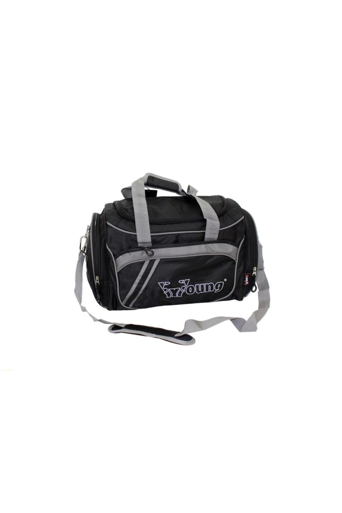 YOUNG-Yg40159 Gray Sports Travel Bag 2