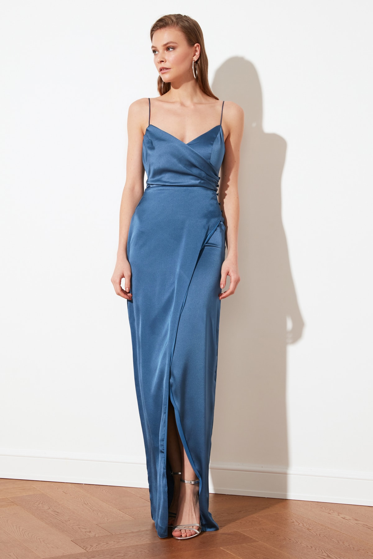 Trendyol Collection Abendkleid & Abschlusskleid - Blau - Shift