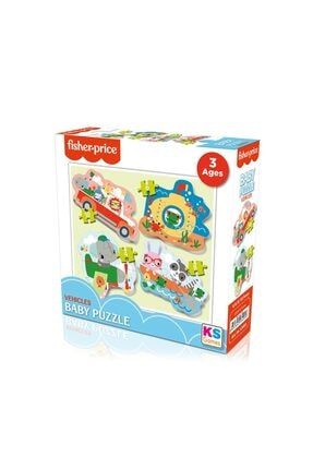 Fp 13405 Fisher Price Baby Puzzle Vehicles P15231S363