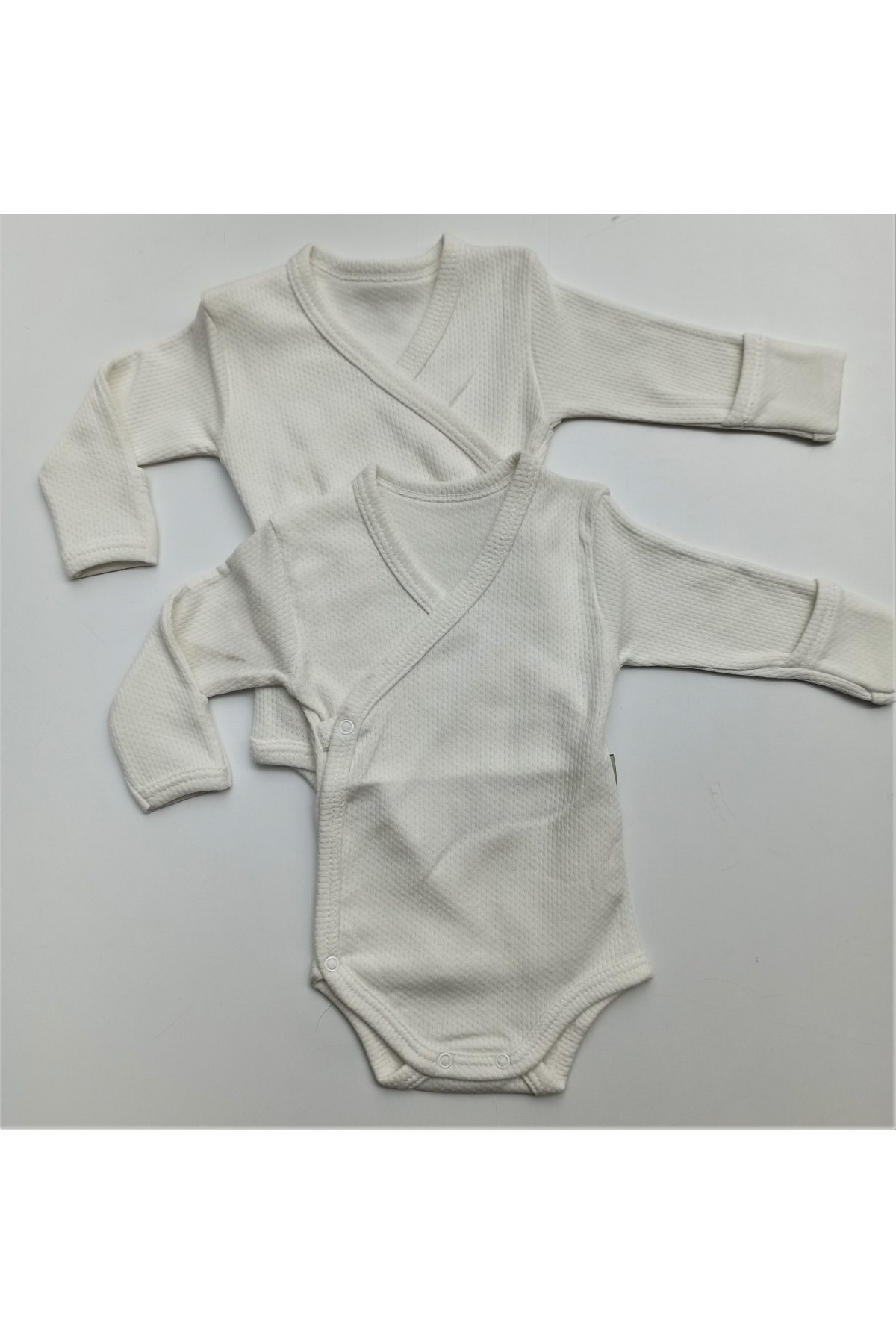  کرم بچه یونیسکس ژاکارد سوراخ‌دار دو سینه Bady بسته ۲ عددی