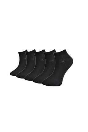 Unisex Siyah Bilek Çorap 5li 6SHVUNBLCR