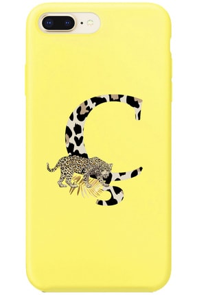 Shoptocase Iphone 7 Plus Leopar C Harf Desenli Lansmantelefon Kilifi Fiyati Yorumlari Trendyol