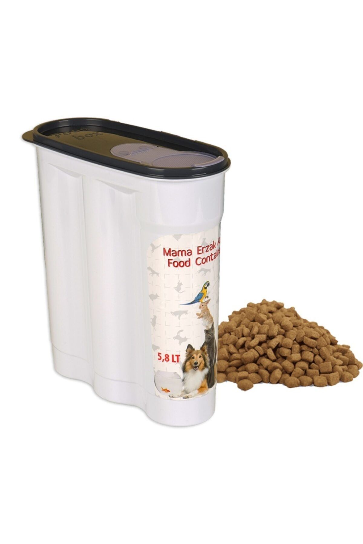 Pet food on sale containers