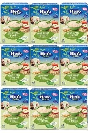 Hero 200 G Sütlü 8 Tahıllı Elma X 9 Adet öztunç80